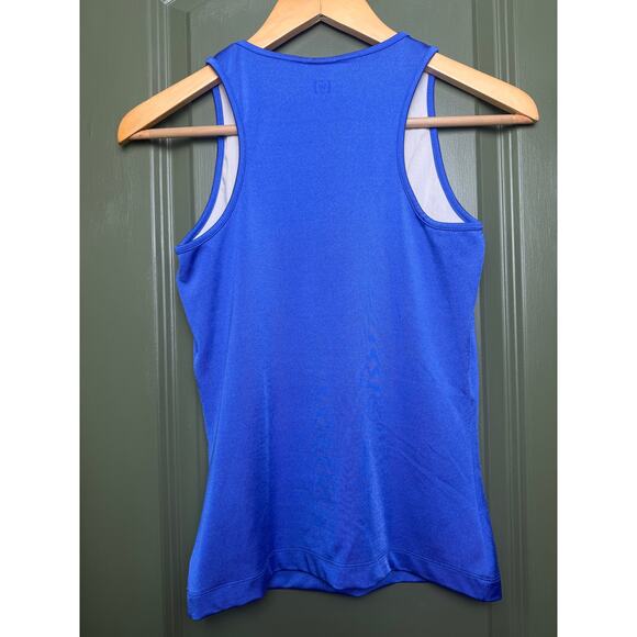 NWT Wolford The Workout Top Sleeveless Activewear Gym Performance Blue Tank XS - Picture 3 of 5